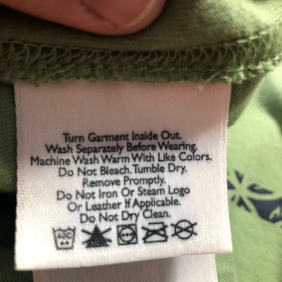 Men's 2x Green T-shirt - Picture 4 of 4